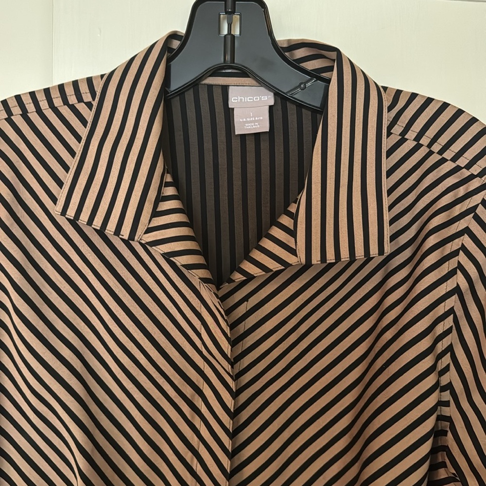 Chico’s LS blouse - Picture 3 of 5